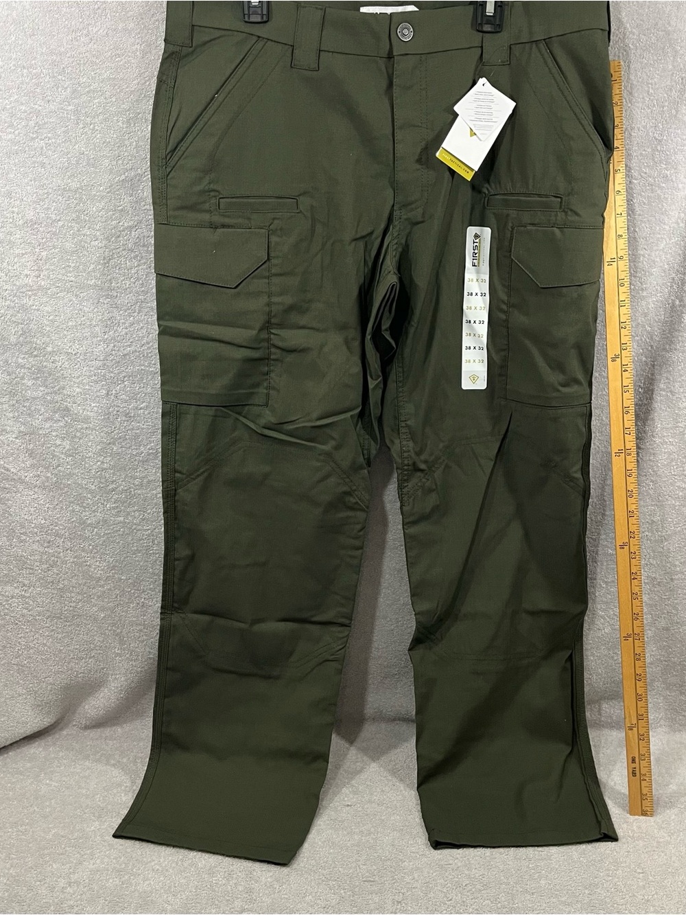 First Tactical Men's OD Green V2 Tactical Pant w/ Teflon Cargo 38x32 nwt